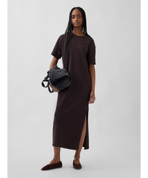 GAP（ギャップ）の「ヘビーウェイト オーバーサイズ マキシTシャツワンピース（ワンピース）」