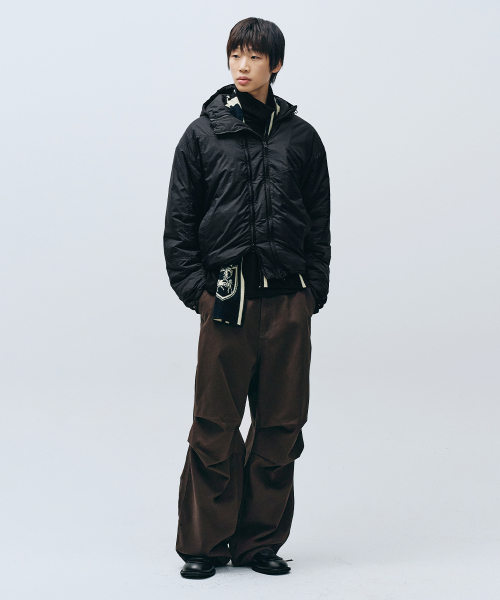 INTEMPOMOOD(インテンポムード)の「エアボーンパラシュートパンツ_ブラウン(その他パンツ・メンズ・ブラウン・LARGE)」の2枚目の写真