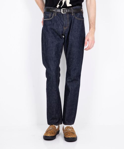 HYSTERIC GLAMOUR（ヒステリックグラマー）の「ブーツカットデニムパンツ（デニムパンツ・メンズ・インディゴブルー・34inch/32inch/31inch/30inch/29inch/28inch）」の5枚目の写真