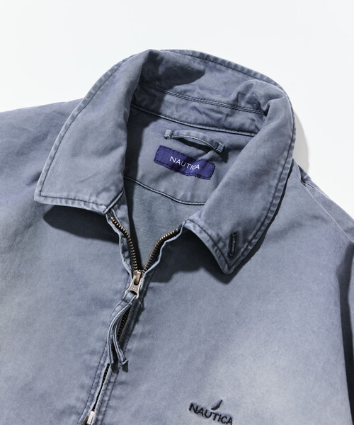 NAUTICA(ノーティカ)の「NAUTICA/ノーティカ ガーメントダイ チノツイル ジップブルゾン(ブルゾン・メンズ・ネイビー/チャコールグレー/オリーブ・MEDIUM/X-LARGE/LARGE)」の11枚目の写真