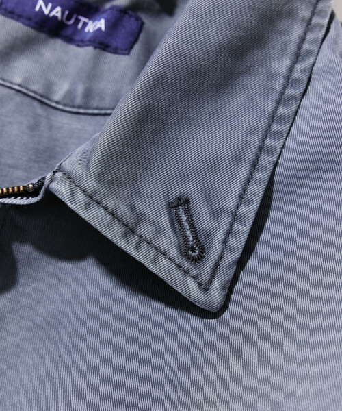 NAUTICA(ノーティカ)の「NAUTICA/ノーティカ ガーメントダイ チノツイル ジップブルゾン(ブルゾン・メンズ・ネイビー/チャコールグレー/オリーブ・MEDIUM/X-LARGE/LARGE)」の13枚目の写真
