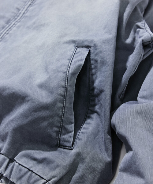 NAUTICA(ノーティカ)の「NAUTICA/ノーティカ ガーメントダイ チノツイル ジップブルゾン(ブルゾン・メンズ・ネイビー/チャコールグレー/オリーブ・MEDIUM/X-LARGE/LARGE)」の16枚目の写真