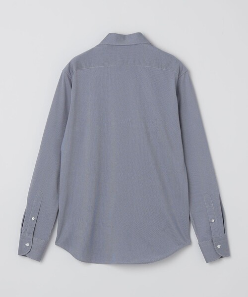 SHIPS(シップス)の「SHIPS: ジャージー ハウンドトゥース ワンピースカラー シャツ(Tシャツ/カットソー・メンズ・ネイビー・SMALL/MEDIUM/LARGE/X-LARGE)」の11枚目の写真