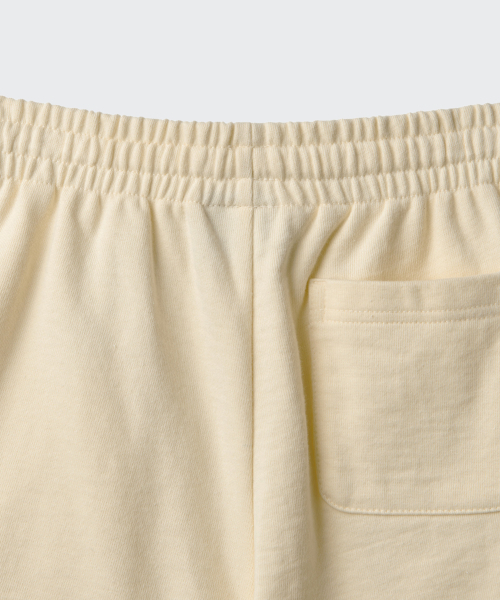 MUSINSA STANDARD KIDS（ムシンサスタンダードキッズ）の「ベーシックスウェットショーツ [レモンクリーム]（その他パンツ・レディース・その他・110/120/130/140/150/160）」の5枚目の写真