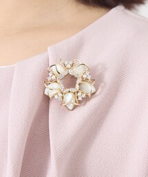 TO BE CHIC（トゥー ビー シック）の「フラワーサークル ブローチ（ブローチ/コサージュ）」