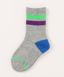 hakka kids（ハッカキッズ）の「配色ラインソックス（ソックス/靴下）」