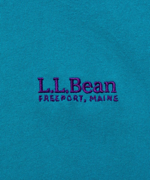L.L.Bean(エルエルビーン)の「【JAPAN EDITION】ユニオン・ショートスリーブ・ティ(Tシャツ/カットソー・レディース・ライトグレー/ホワイト/エメラルドブルー・MEDIUM)」の7枚目の写真
