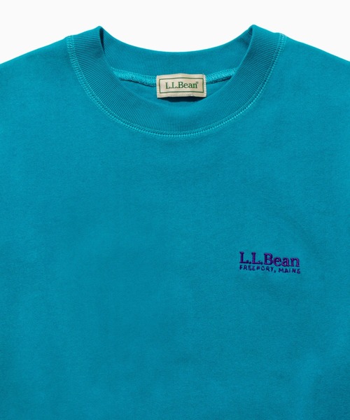L.L.Bean(エルエルビーン)の「【JAPAN EDITION】ユニオン・ショートスリーブ・ティ(Tシャツ/カットソー・レディース・ライトグレー/ホワイト/エメラルドブルー・MEDIUM)」の8枚目の写真