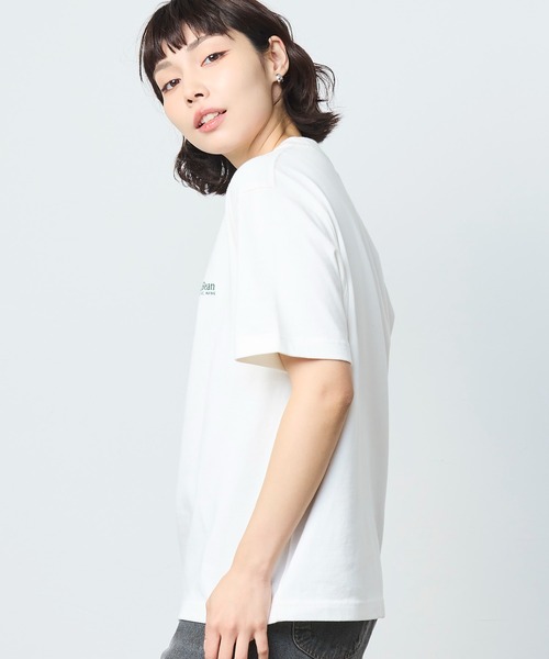 L.L.Bean(エルエルビーン)の「【JAPAN EDITION】ユニオン・ショートスリーブ・ティ(Tシャツ/カットソー・レディース・ライトグレー/ホワイト/エメラルドブルー・MEDIUM)」の12枚目の写真