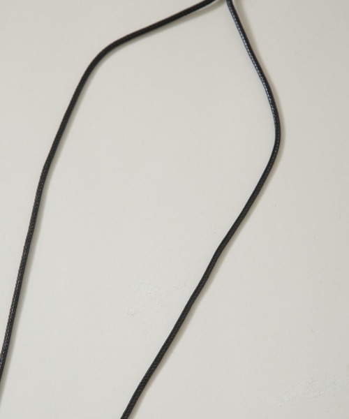 NANO universe（ナノユニバース）の「メガネホルダーネックレス（その他小物・メンズ・キャメル/ブラック・F）」の8枚目の写真