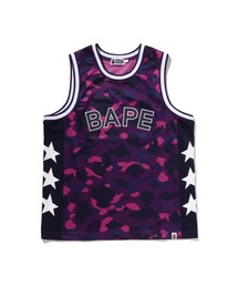 【お値下げしました】A BATHING APE タンクトップ 迷彩 A BATHING APE（アベイシングエイプ）の「1ST CAMO BAPE STA TANK TOP