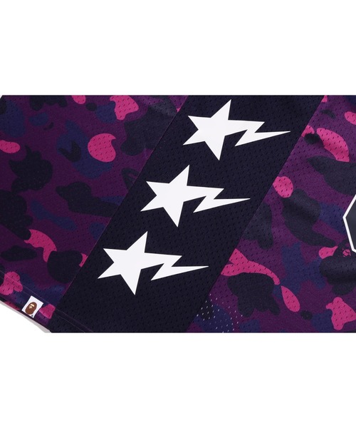 A BATHING APE(アベイシングエイプ)の「COLOR CAMO MESH MULTI LOGO RELAXED FIT TANK TOP(タンクトップ・メンズ・レッド/グリーン/パープル・SMALL/LARGE/X-LARGE/MEDIUM/XX-LARGE)」の8枚目の写真