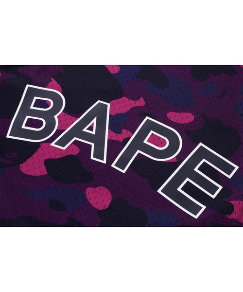 A BATHING APE(アベイシングエイプ)の「COLOR CAMO MESH MULTI LOGO RELAXED FIT TANK TOP(タンクトップ・メンズ・レッド/グリーン/パープル・SMALL/LARGE/X-LARGE/MEDIUM/XX-LARGE)」の11枚目の写真