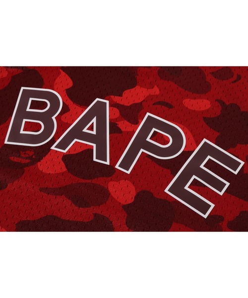 A BATHING APE(アベイシングエイプ)の「COLOR CAMO MESH MULTI LOGO RELAXED FIT TANK TOP(タンクトップ・メンズ・レッド/グリーン/パープル・SMALL/LARGE/X-LARGE/MEDIUM/XX-LARGE)」の12枚目の写真