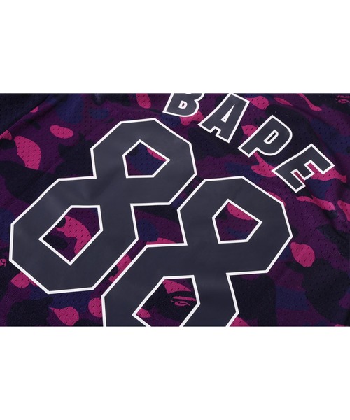 A BATHING APE(アベイシングエイプ)の「COLOR CAMO MESH MULTI LOGO RELAXED FIT TANK TOP(タンクトップ・メンズ・レッド/グリーン/パープル・SMALL/LARGE/X-LARGE/MEDIUM/XX-LARGE)」の14枚目の写真