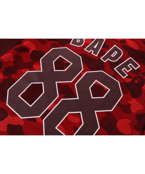 A BATHING APE(アベイシングエイプ)の「COLOR CAMO MESH MULTI LOGO RELAXED FIT TANK TOP(タンクトップ・メンズ・レッド/グリーン/パープル・SMALL/LARGE/X-LARGE/MEDIUM/XX-LARGE)」の15枚目の写真