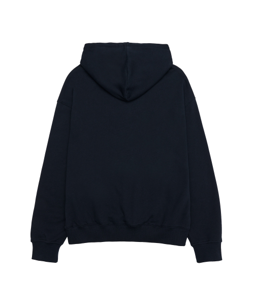 AMESWORLDWIDE（アメスワールドワイド）の「BASIC APPLIQUE HOODIE NAVY（パーカー・レディース・その他・LARGE/MEDIUM/SMALL）」の2枚目の写真