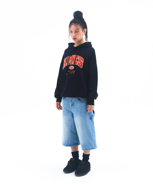 AMESWORLDWIDE（アメスワールドワイド）の「BASIC APPLIQUE HOODIE NAVY（パーカー・レディース・その他・LARGE/MEDIUM/SMALL）」の7枚目の写真