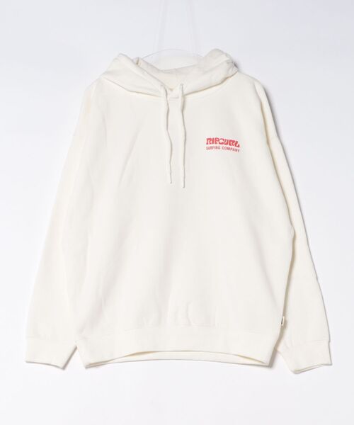 rip curl（リップカール）の「RIP CURL/リップカール SURF PUFF HERITAGE HOOD パーカー 06AWFL（パーカー・レディース・オフホワイト/ピンク・XS/S）」の12枚目の写真