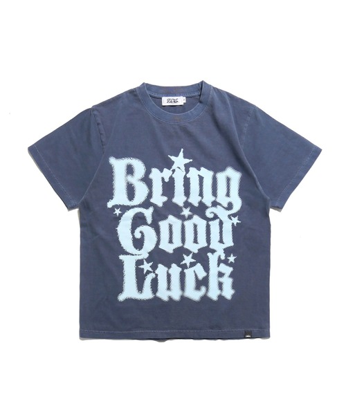 BGL(ビージーエル)の「BIG LOGO TEE /メッセージ / テキストロゴ / ビッグロゴ / プリント / スタッズ 半袖Tシャツ(Tシャツ/カットソー・レディース・ブラック/ネイビー/ホワイト・S/M/L)」の5枚目の写真