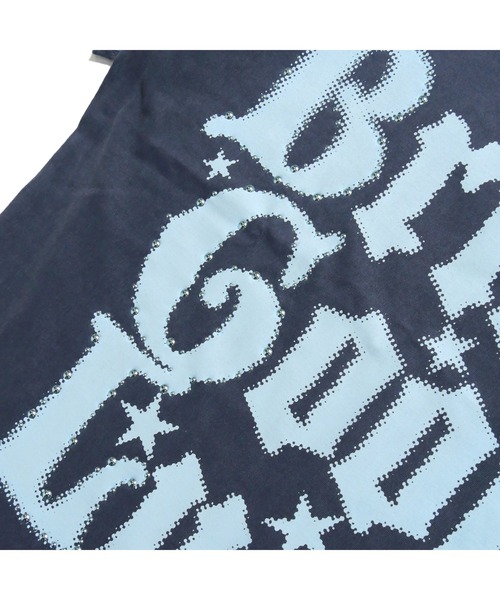 BGL(ビージーエル)の「BIG LOGO TEE /メッセージ / テキストロゴ / ビッグロゴ / プリント / スタッズ 半袖Tシャツ(Tシャツ/カットソー・レディース・ブラック/ネイビー/ホワイト・S/M/L)」の7枚目の写真