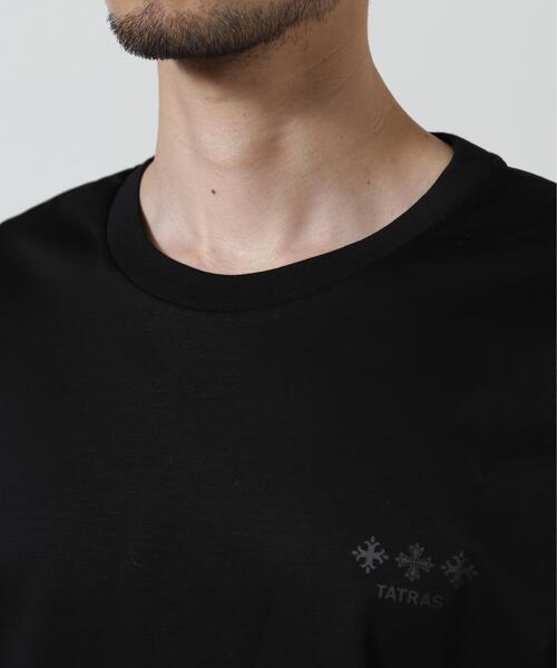 TATRAS（タトラス）の「TATRAS(タトラス)ORESTE オレステ（Tシャツ/カットソー・メンズ・ホワイト/ブラック・1/4/3/2）」の8枚目の写真