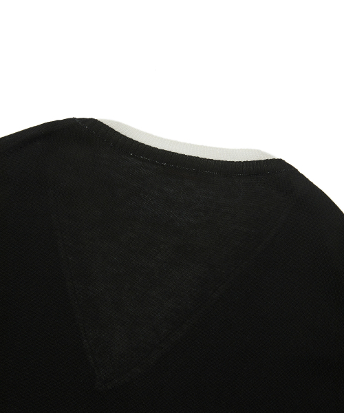 MMIC(エムエムアイシー)の「INSERT KNIT (BLACK)(ニット/セーター・メンズ・その他・MEDIUM/LARGE)」の8枚目の写真