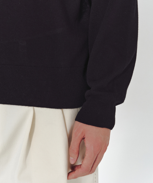 MMIC(エムエムアイシー)の「INSERT KNIT (BLACK)(ニット/セーター・メンズ・その他・MEDIUM/LARGE)」の3枚目の写真