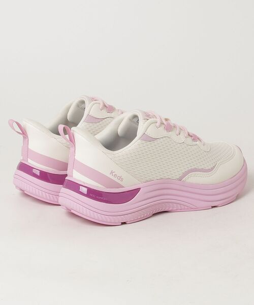 Keds(ケッズ)の「Keds ブリスムーブ レース メッシュ/レザー ナチュラルホワイト(スニーカー・レディース・オフホワイト・23.0cm/23.5cm/24.0cm/24.5cm/25.0cm/22.5cm)」の8枚目の写真