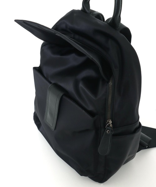 Cepica(セピカ)の「牛革×ナイロンフラップリュック(バックパック/リュック・レディース・ブラック・FREE)」の13枚目の写真