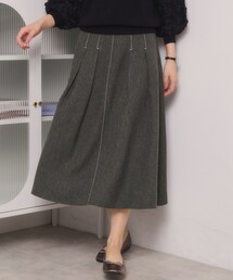 ITS'DEMO | 【洗濯機OK】デニム風スカート(スカート)