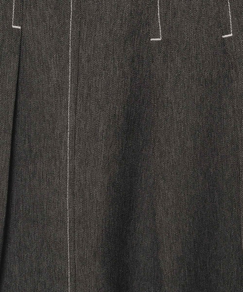 ITS'DEMO（イッツデモ）の「【洗濯機OK】デニム風スカート（スカート・レディース・ネイビー/ブラック・00）」の6枚目の写真