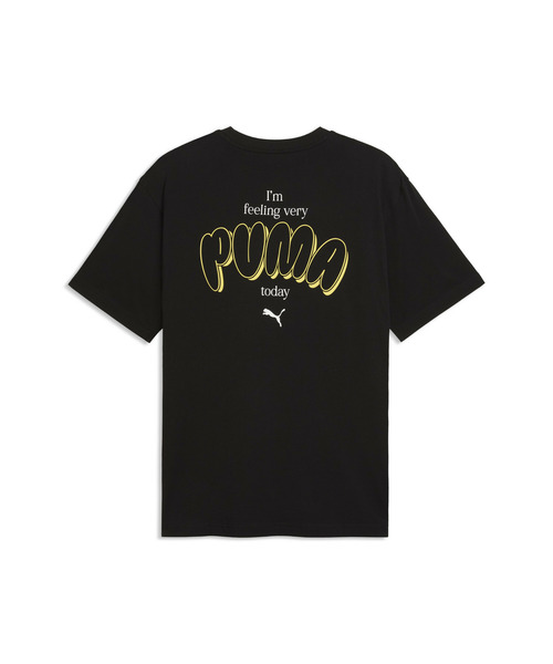 PUMA(プーマ)の「PUMA プーマ メンズ グラフィックス バブル フォント リラックス 半袖 Tシャ(Tシャツ/カットソー・メンズ・ブラック/ホワイト・LARGE/X-LARGE/XX-LARGE/SMALL/MEDIUM)」の6枚目の写真