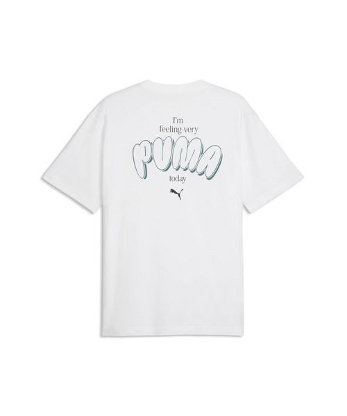PUMA(プーマ)の「PUMA プーマ メンズ グラフィックス バブル フォント リラックス 半袖 Tシャ(Tシャツ/カットソー・メンズ・ブラック/ホワイト・LARGE/X-LARGE/XX-LARGE/SMALL/MEDIUM)」の10枚目の写真
