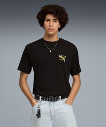 PUMA | PUMA プーマ メンズ グラフィックス バブル フォント リラックス 半袖 Tシャ(Tシャツ/カットソー)