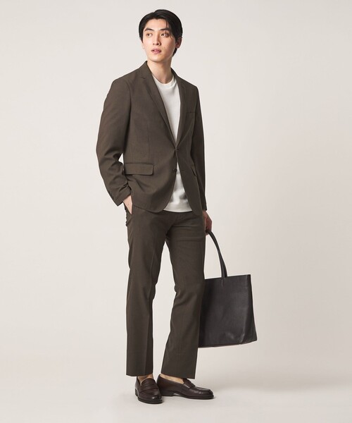 【】ハイツイスト バーズアイ ドビー 2ボタンジャケット-セットアップ対応・ウォッシャブル-<A DAY IN THE LIFE> UNITED ARROWS LTD. OUTLET｜ハイツイスト バーズアイ ドビー 2ボタン