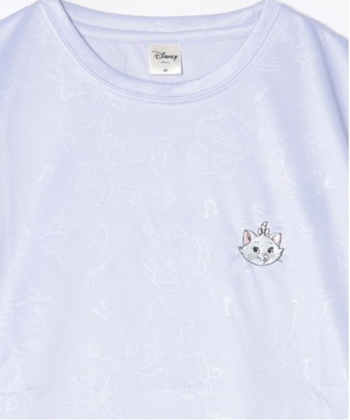 Disney(ディズニー)の「【DISNEY/ディズニー】胸ワンポイントキャラクター総柄DRYメッシュ半袖Tシャツ(吸水速乾)(Tシャツ/カットソー・レディース・ピンク/ライム/ラベンダー/ネイビー・LARGE/MEDIUM)」の15枚目の写真