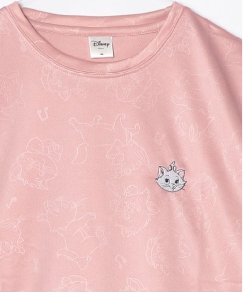 Disney(ディズニー)の「【DISNEY/ディズニー】胸ワンポイントキャラクター総柄DRYメッシュ半袖Tシャツ(吸水速乾)(Tシャツ/カットソー・レディース・ピンク/ライム/ラベンダー/ネイビー・LARGE/MEDIUM)」の18枚目の写真