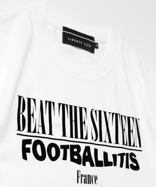 LIBERTY CITY（リバティシティ）の「【LIBERTY CITY/リバティーシティ】 [SMILEY] Tシャツ（Tシャツ/カットソー・メンズ・ブラック/ホワイト・3/4/2）」の5枚目の写真