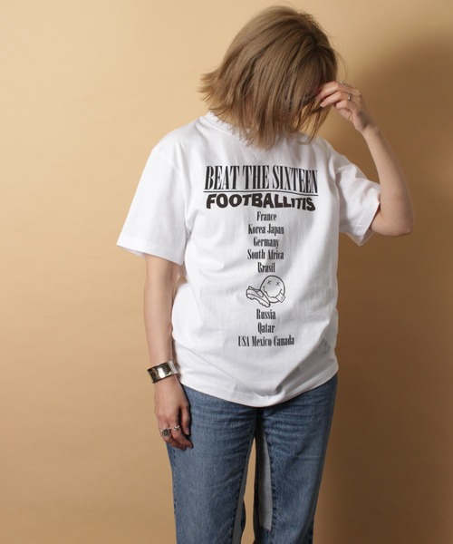LIBERTY CITY（リバティシティ）の「【LIBERTY CITY/リバティーシティ】 [SMILEY] Tシャツ（Tシャツ/カットソー・メンズ・ブラック/ホワイト・3/4/2）」の10枚目の写真
