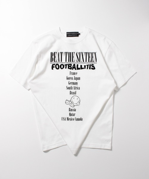 LIBERTY CITY（リバティシティ）の「【LIBERTY CITY/リバティーシティ】 [SMILEY] Tシャツ（Tシャツ/カットソー・メンズ・ブラック/ホワイト・3/4/2）」の3枚目の写真