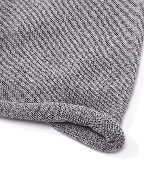 FREE'S MART（フリーズマート）の「ロールリボンワッチ（ニットキャップ/ビーニー・レディース・ベージュ/ブラック/グレー・ﾌﾘ-）」の14枚目の写真