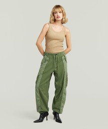 L/W MILITARY FLARE PT ローウエスト ミリタリー フレアパンツ Y2K