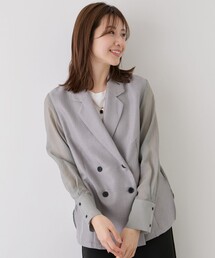 異素材使いジャケット