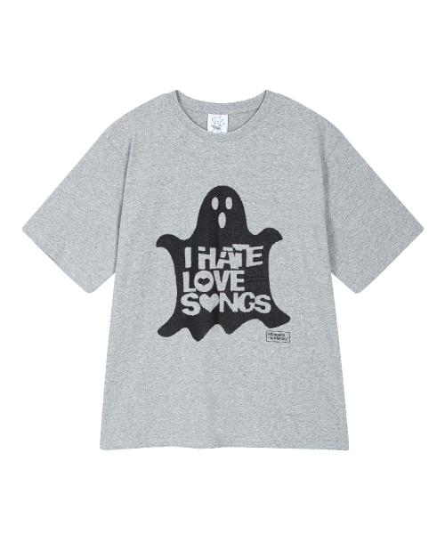 MOSQUITO MURDERERS(モスキートマーダラーズ)の「I HATE LOVE SONGS Tシャツ - グレー(Tシャツ/カットソー・レディース・その他・2/3)」の1枚目の写真