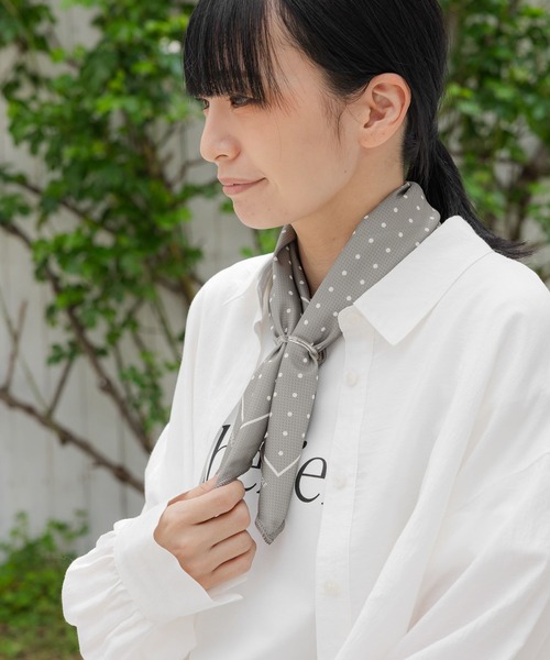 LAKOLE(ラコレ)の「【冷感】クールスカーフ / 654127(バンダナ/スカーフ・レディース・その他1/その他2/その他3/その他4・FREE)」の2枚目の写真