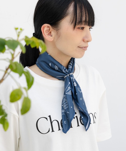 LAKOLE(ラコレ)の「【冷感】クールスカーフ / 654127(バンダナ/スカーフ・レディース・その他1/その他2/その他3/その他4・FREE)」の4枚目の写真