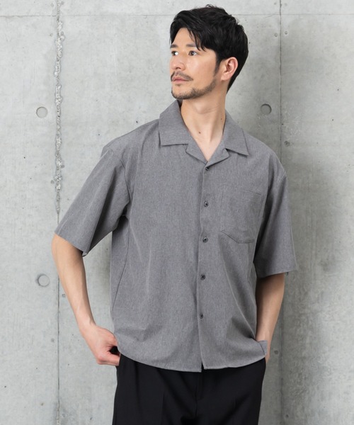 BTZ TOKYO(ビーティーゼットトウキョウ)の「【COOL&DRYシャツ】接触冷感+吸汗速乾機能付き(シャツ/ブラウス・メンズ・グレー/チャコールグレー/ブルー・L/LL/M)」の3枚目の写真