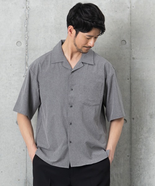 BTZ TOKYO(ビーティーゼットトウキョウ)の「【COOL&DRYシャツ】接触冷感+吸汗速乾機能付き(シャツ/ブラウス・メンズ・グレー/チャコールグレー/ブルー・L/LL/M)」の21枚目の写真