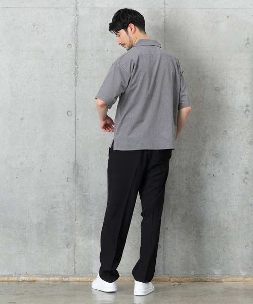 BTZ TOKYO(ビーティーゼットトウキョウ)の「【COOL&DRYシャツ】接触冷感+吸汗速乾機能付き(シャツ/ブラウス・メンズ・グレー/チャコールグレー/ブルー・L/LL/M)」の4枚目の写真